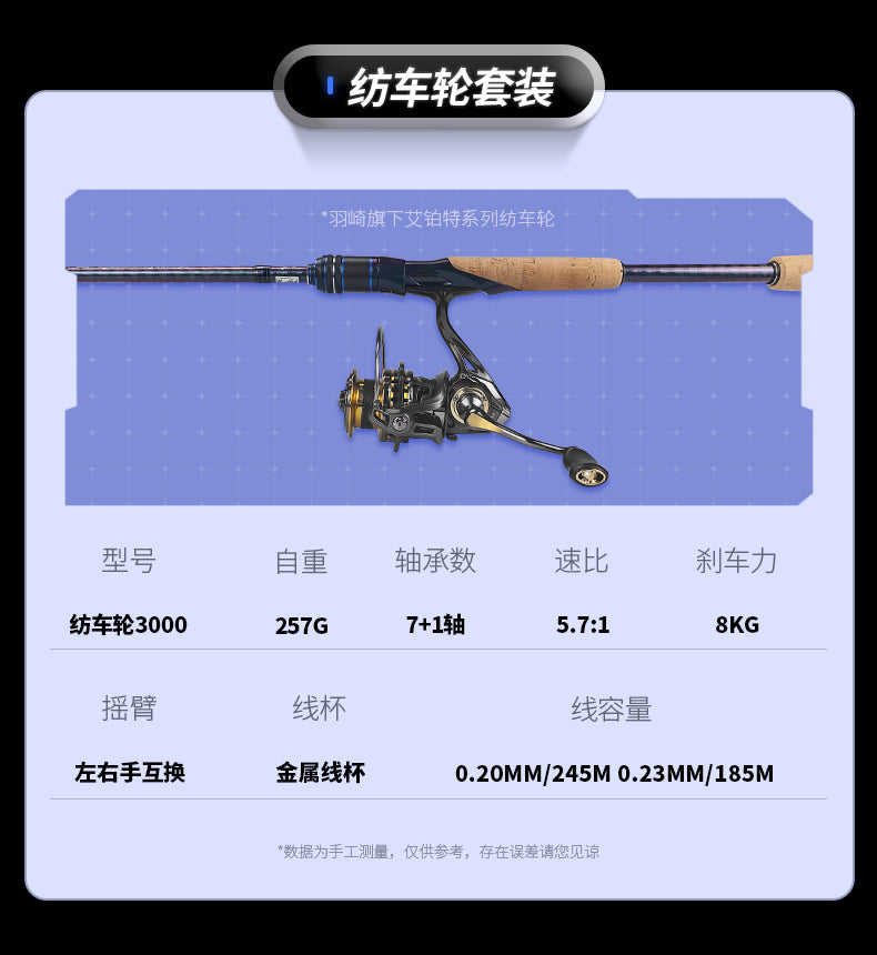 High-end Luya fishing rod set