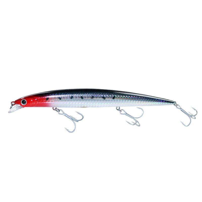 Far cast floating water Mino shallow Luya bait 175mm26g sea fishing bait bait hard bait mouth bait