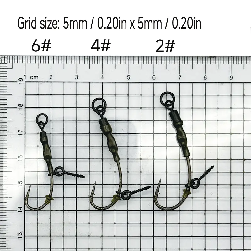 Piece set Ronnie fishing set, European carp fishing set + super smooth unicorn pattern European carp hook, high-end fishing experience