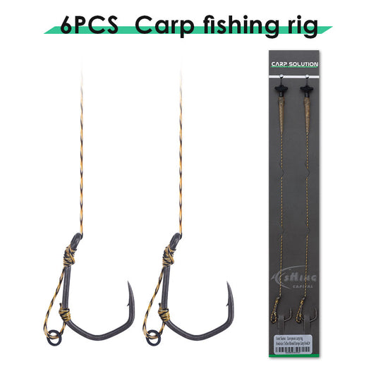 6-Pcs carp fishing rig