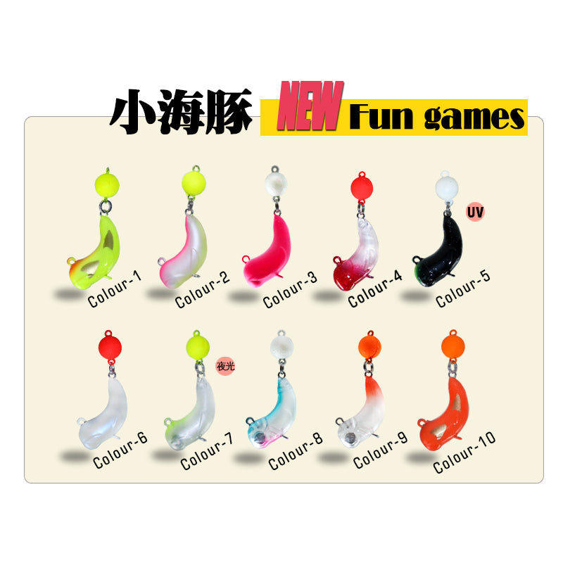 Japanese micro-bait multi-section fish mini Luya bait VIB2.6g日系微物饵多节鱼迷你路亚饵VIB4.5g