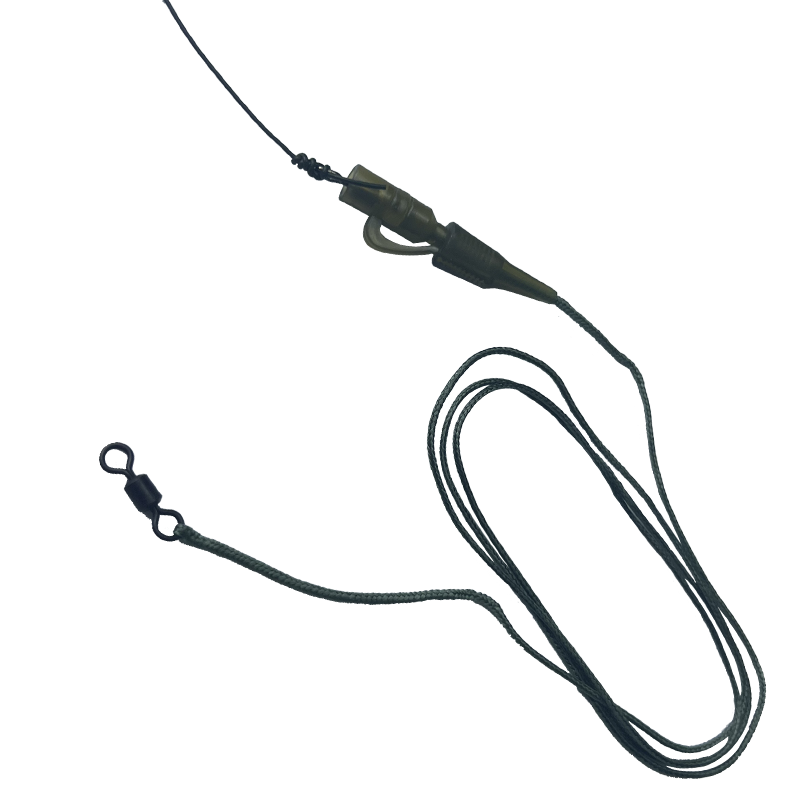 Finished European carp fishing set