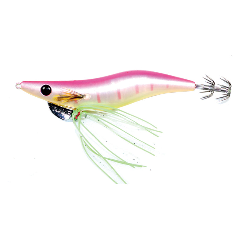 Simulated wooden shrimp 21g Simulated shrimp sound squid hook Sea fishing Luya bait inner laser umbrella hook