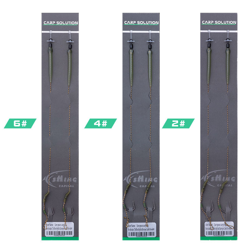 6-Pcs carp fishing rig