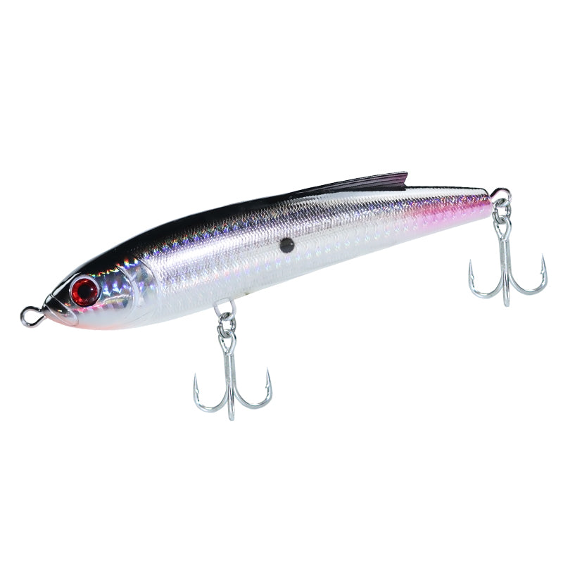 Sea fishing submerged pencil 150f boat fishing big object Luya bait 67g far throw fake bait golden gun Pingzheng bait, hard bait