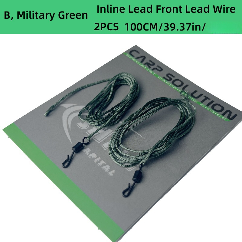 Integrated lead clip leading wire