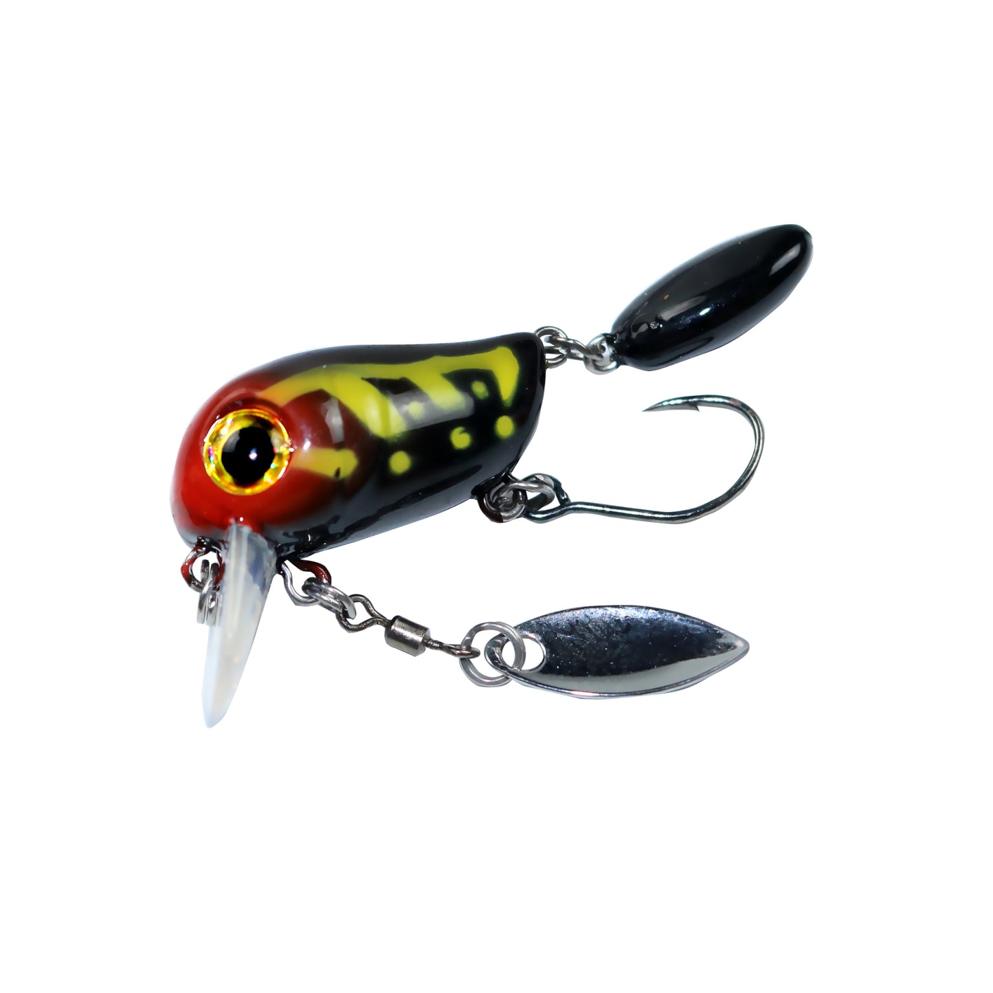 Japanese micro-object double-section rock little fat bait 2g luya bait floating stream
