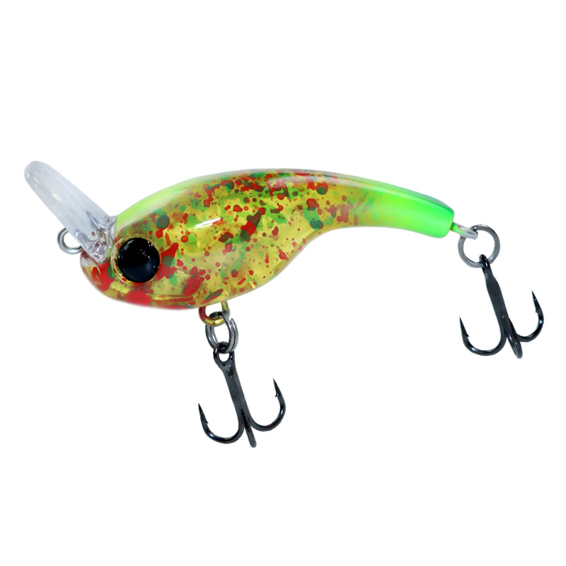 Micromatter Milino submerged water full swimming layer Luya bait anti-tongue 35mm2.3g single hook stream bait mini bait