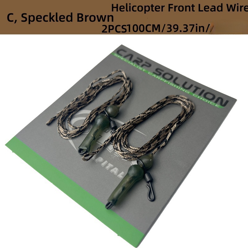 Integrated lead clip leading wire