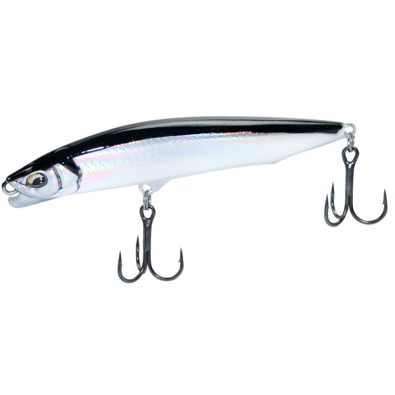 Far throw, heavy tooth water pencil full swimming layer Luya bait 90mm15g fake bait bait, perch mouth hard bait