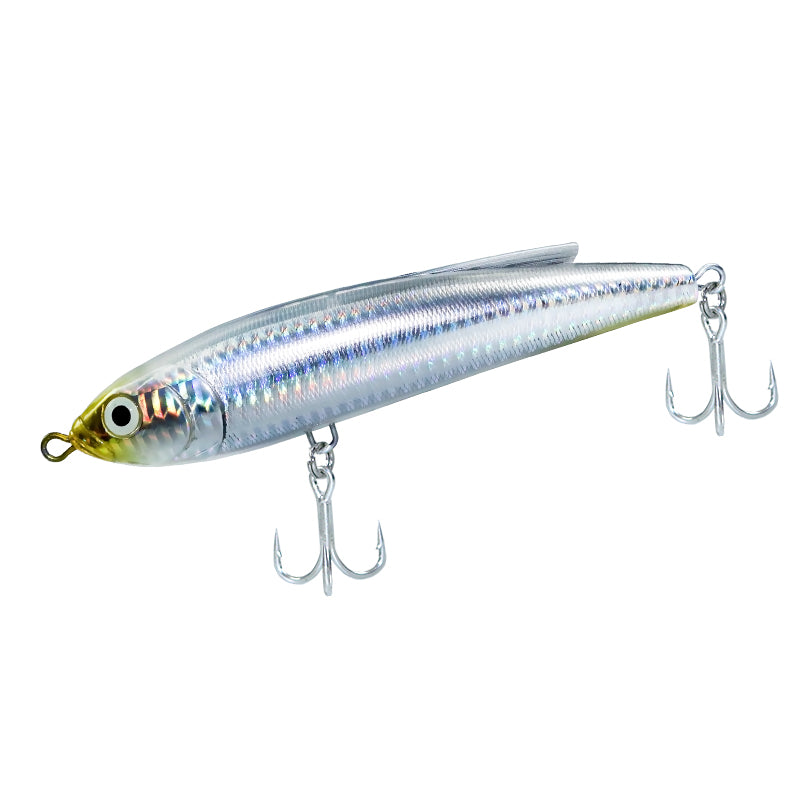 Sea fishing submerged pencil 150f boat fishing big object Luya bait 67g far throw fake bait golden gun Pingzheng bait, hard bait