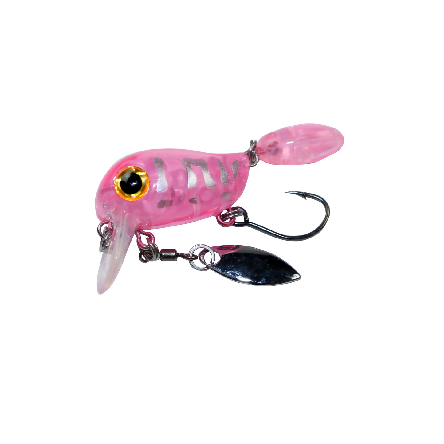 Japanese micro-object double-section rock little fat bait 2g luya bait floating stream