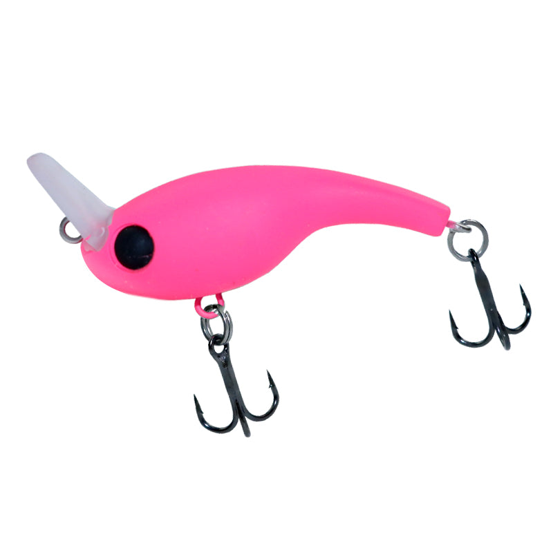 Micromatter Milino submerged water full swimming layer Luya bait anti-tongue 35mm2.3g single hook stream bait mini bait