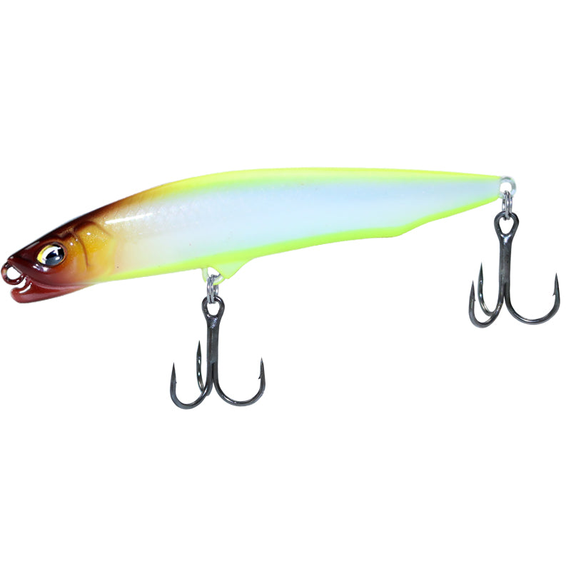 Far throw, heavy tooth water pencil full swimming layer Luya bait 90mm15g fake bait bait, perch mouth hard bait