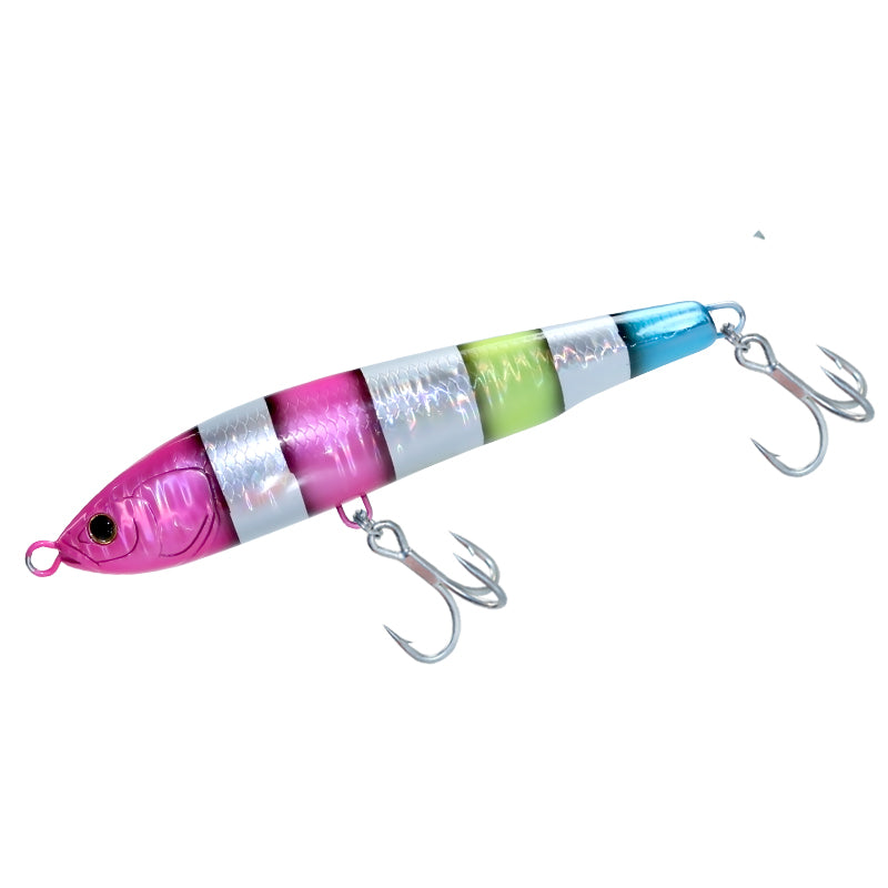 160 water surface system floating pencil 45g sea fishing golden gun + sea fishing bait yellow bonito big object Luya bait fake bait