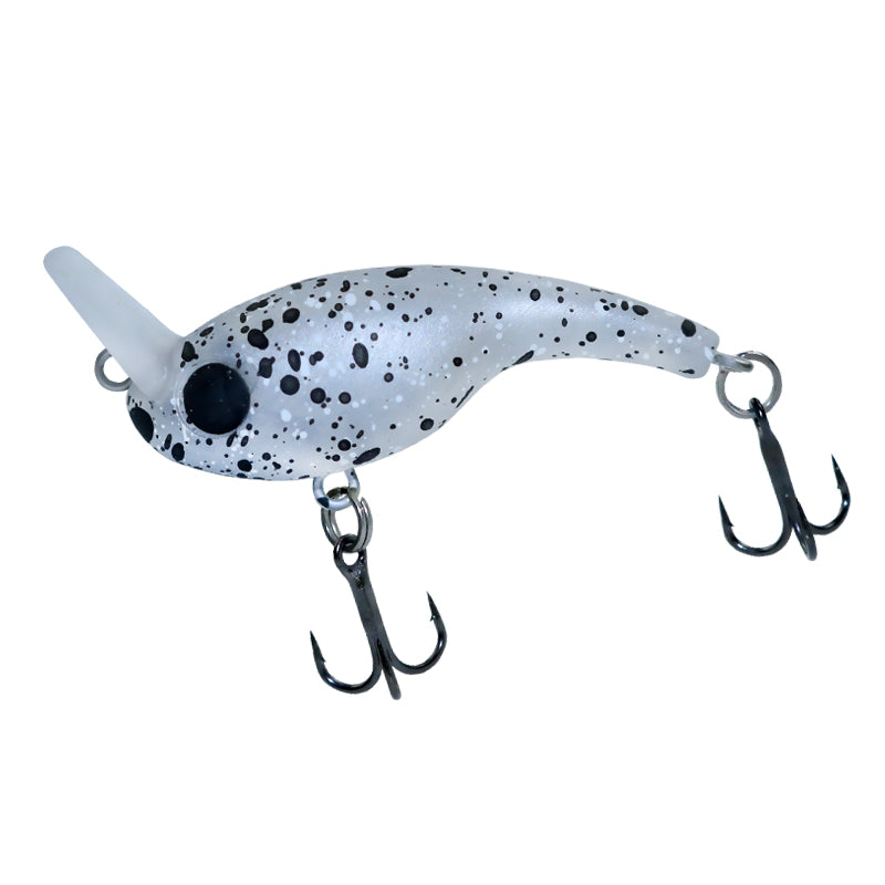 Micromatter Milino submerged water full swimming layer Luya bait anti-tongue 35mm2.3g single hook stream bait mini bait