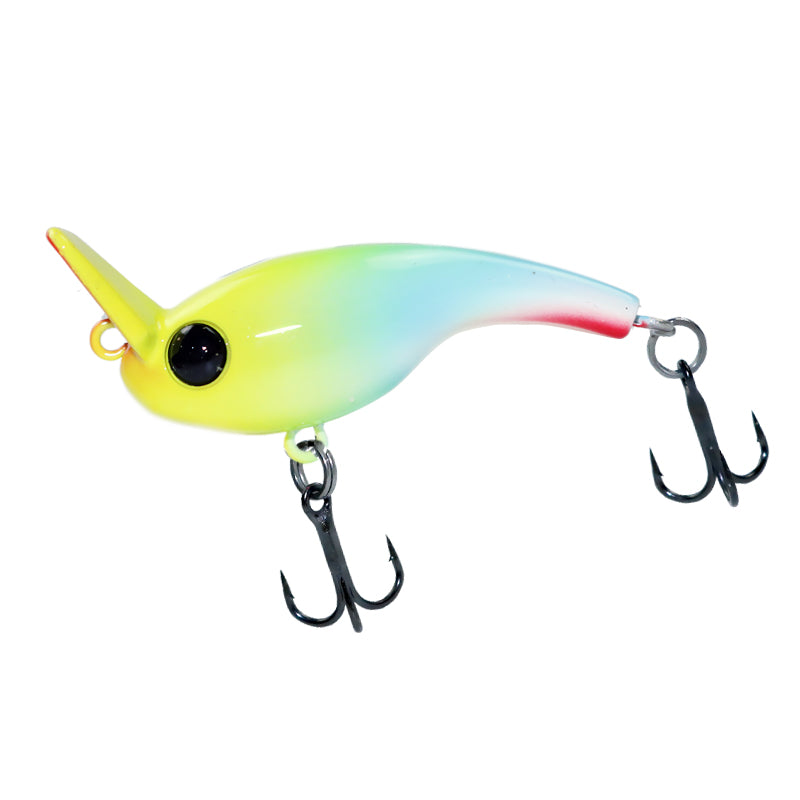 Micromatter Milino submerged water full swimming layer Luya bait anti-tongue 35mm2.3g single hook stream bait mini bait