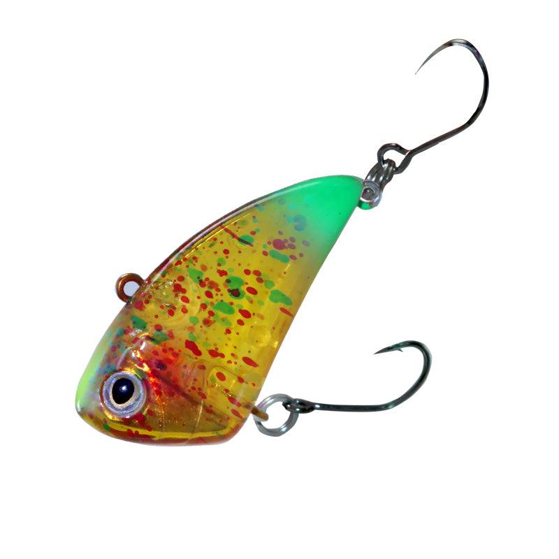 Full swimming layer micro-bait VIB bait Luya bait 3g7g single hook stream bait, bait white striped trout tilapia hard bait
