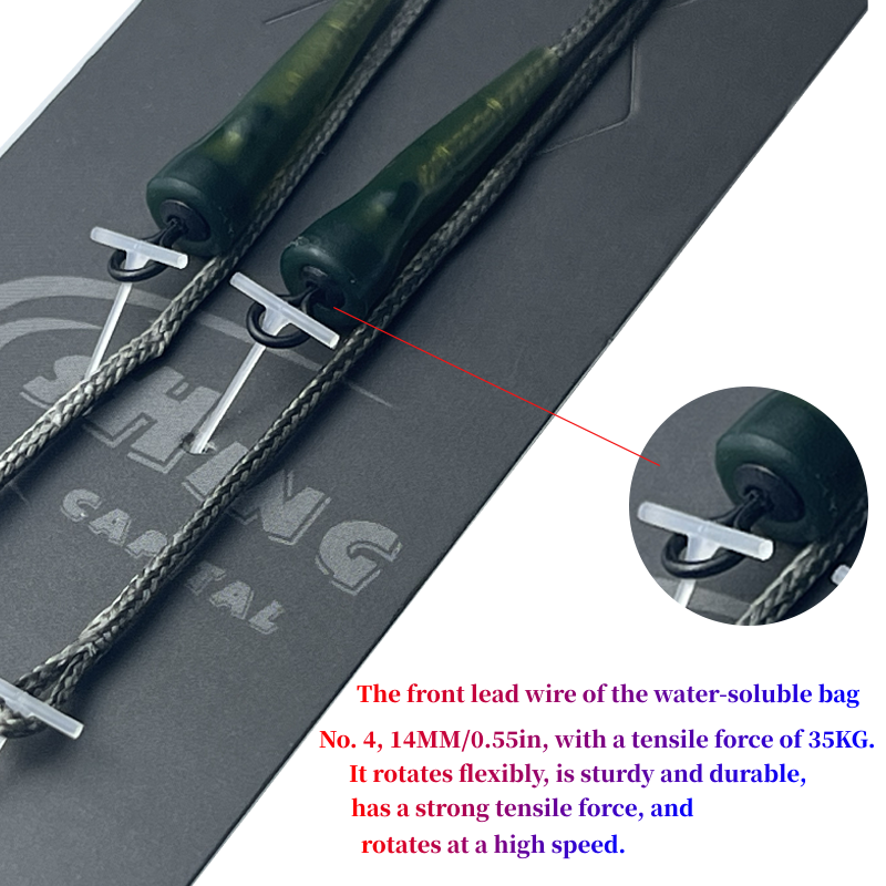 Water soluble leading line