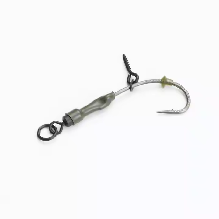 Piece set Ronnie fishing set, European carp fishing set + super smooth unicorn pattern European carp hook, high-end fishing experience