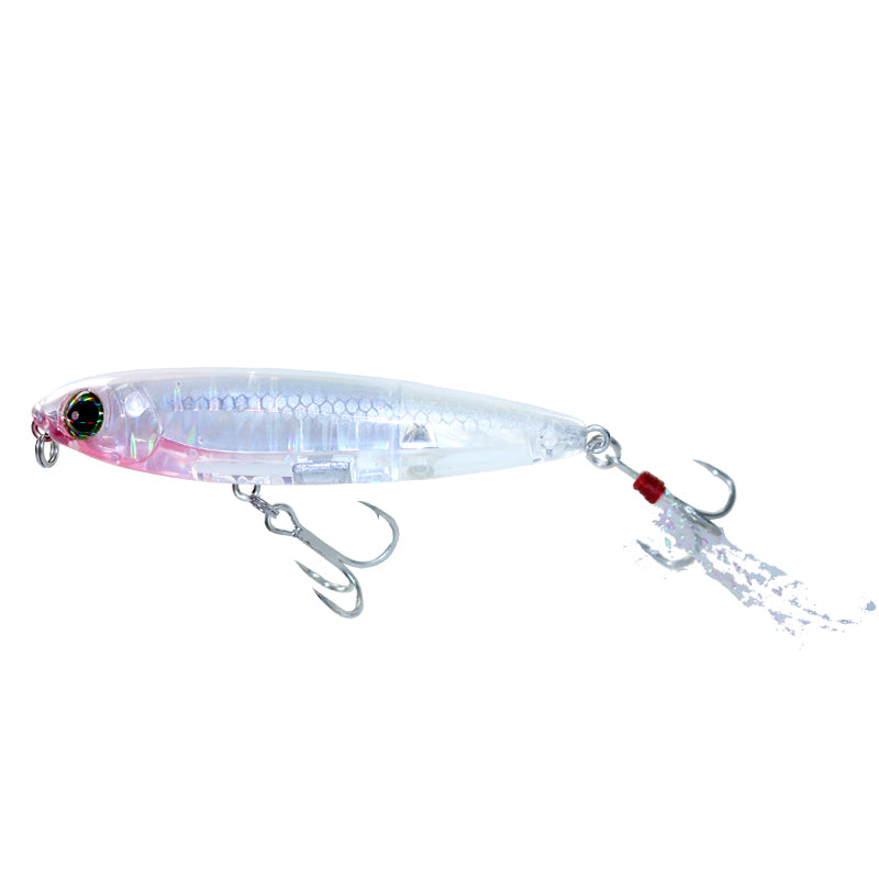 Far-cast water surface system word dog luya bait floating pencil 12g inner laser bait cocked mouth perch, sea fishing hard bait