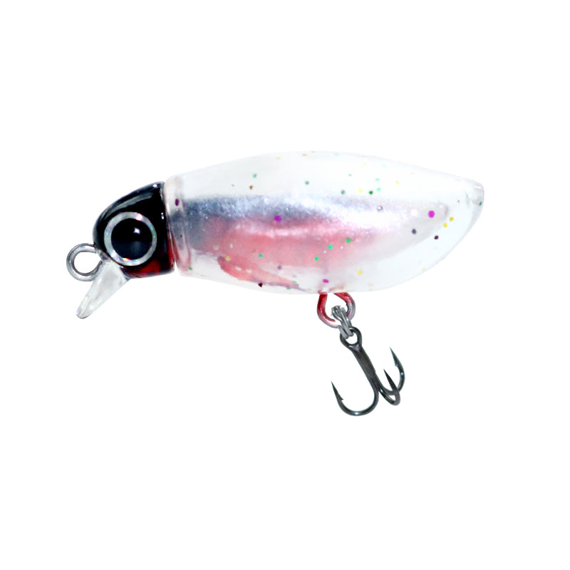 Japanese insect bait micro-substance bait fake bait floating pencil mino surface system SM38 trout bait bait horse mouth white strip