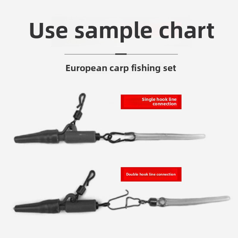 173 pieces European carp fishing set