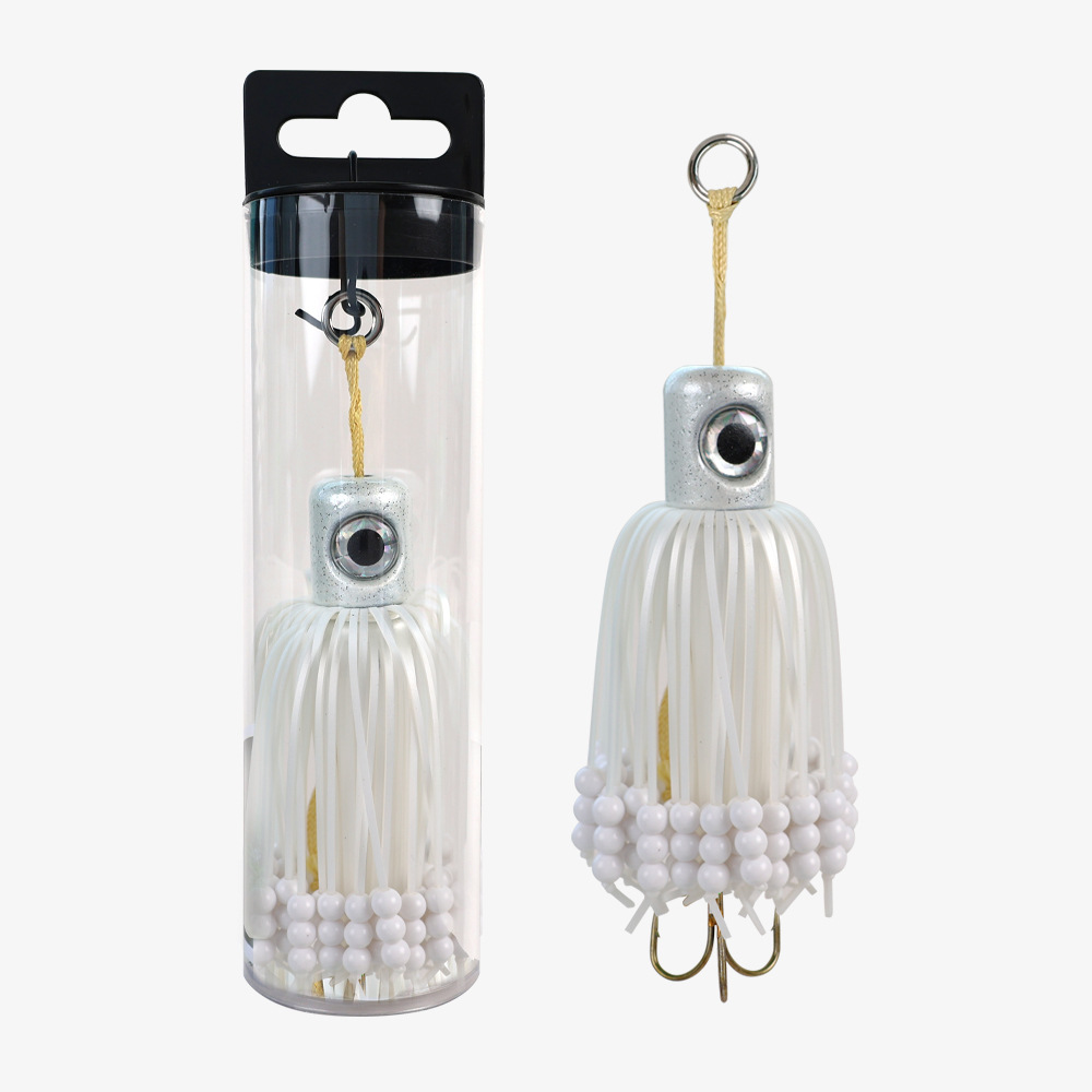 Big Game Squid Vibe Lure 100g-180g – Luminous UV Saltwater Jigging Bait