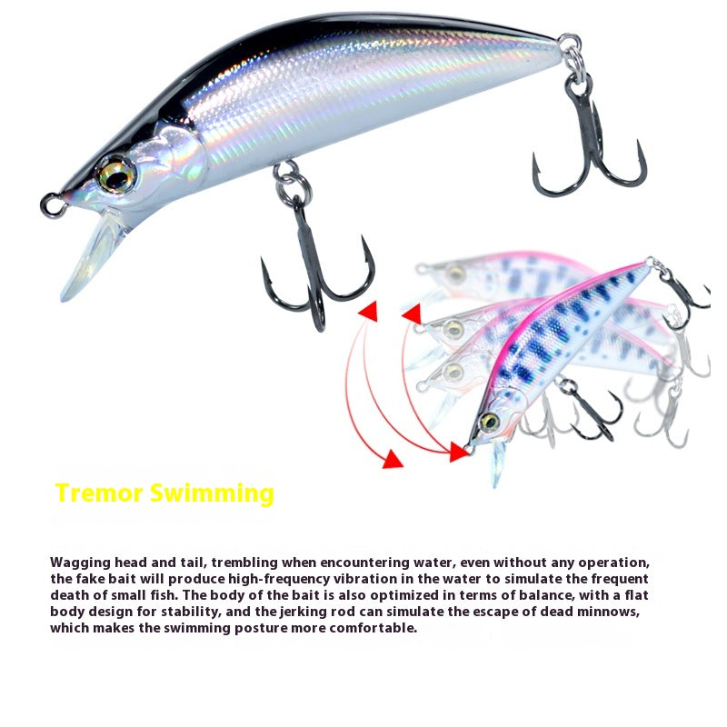 Japanese full-swimming layer submerged Xiaomi Nuo 5g8g micro-bait, fake bait, far-cast Luya bait, hard bait, micro-bait