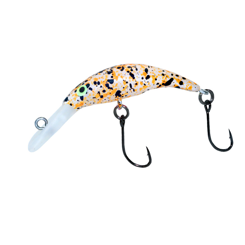 38mm 2.3g Sinking Mini Minnow Lure Full Water Layer Small Chili Micro Fishing Bait Artificial Hard Bait for Trout Freshwater Angling