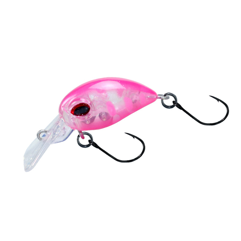 Full-layer tube fishing micro-object little fat man Crank4cm2.1g submerged bait Luya bait trout bait horse mouth bait