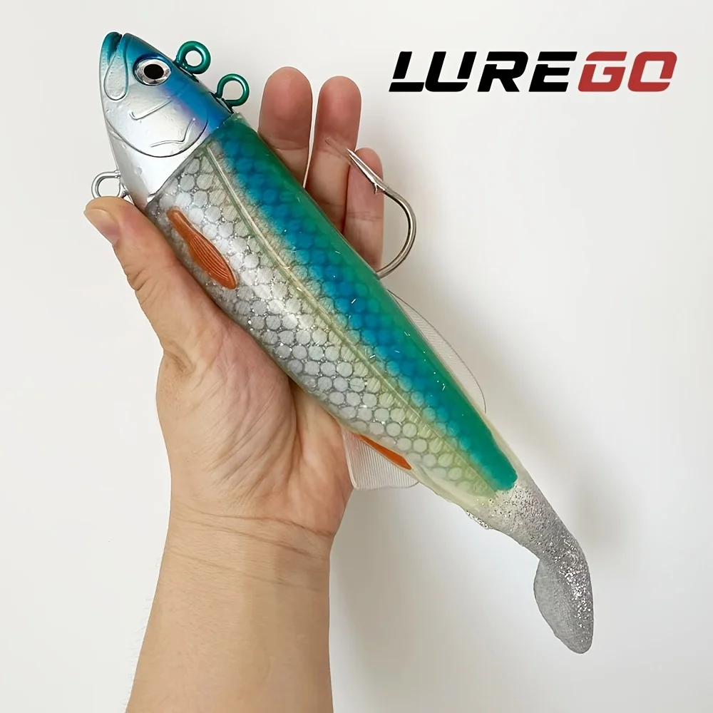 1PC 9.84inch/ 430g Professional Boat Jig Head Lure | Ultra-Heavy Deep Sea Jigging Bait | Specially Designed for Tuna