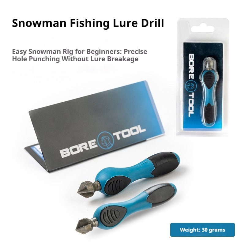 Boilie Drill Bait Needle Tool, Carp Fishing Rig Accessory for Hair Rig & Reverse Hook Setup, Bank & Reservoir Fishing