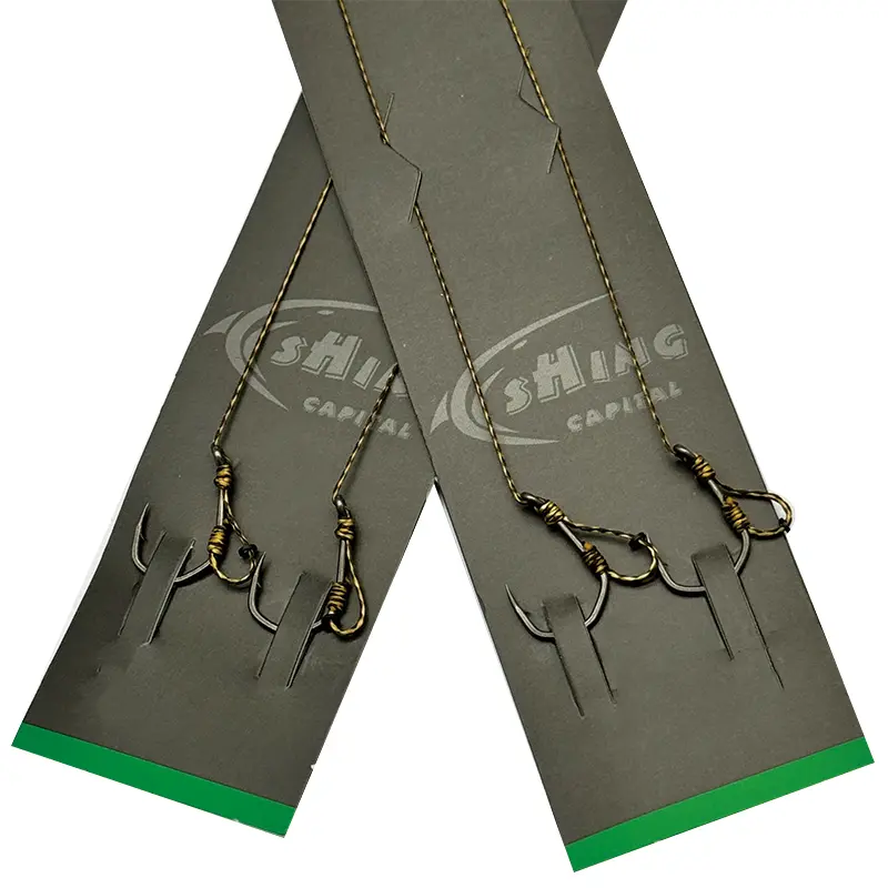 Carp fishing group prismatic hook combination