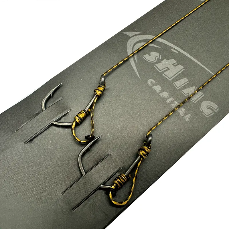 Carp fishing group prismatic hook combination