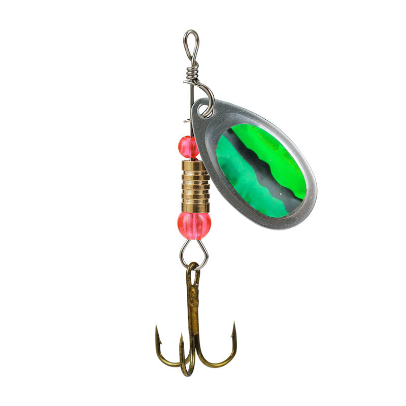 11Pcs Spinner Lure Kit, Rotating Blade Spinnerbait Set with Composite Flash Blades for Freshwater Fishing