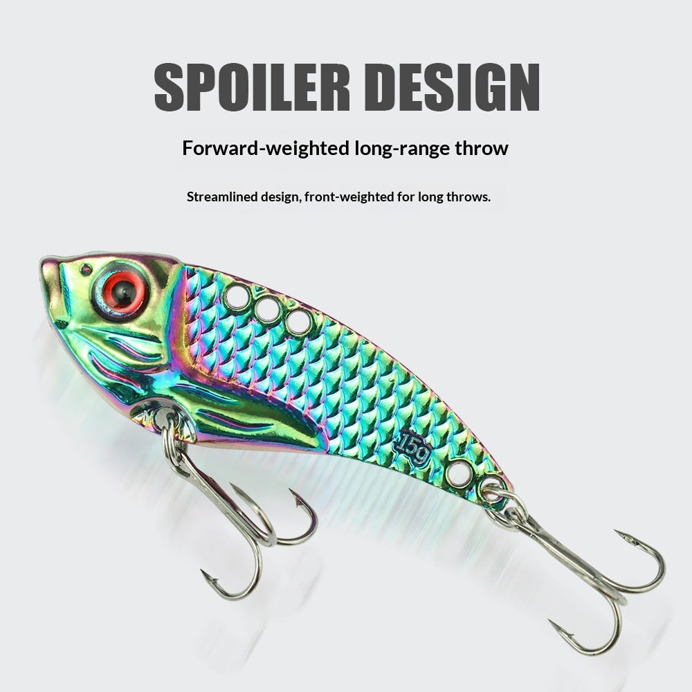 5PCS Metal VIB Fishing Lure 3g-20g Dragon Scale Shining Hard Bait Long Cast Sinking Bait Freshwater Saltwater