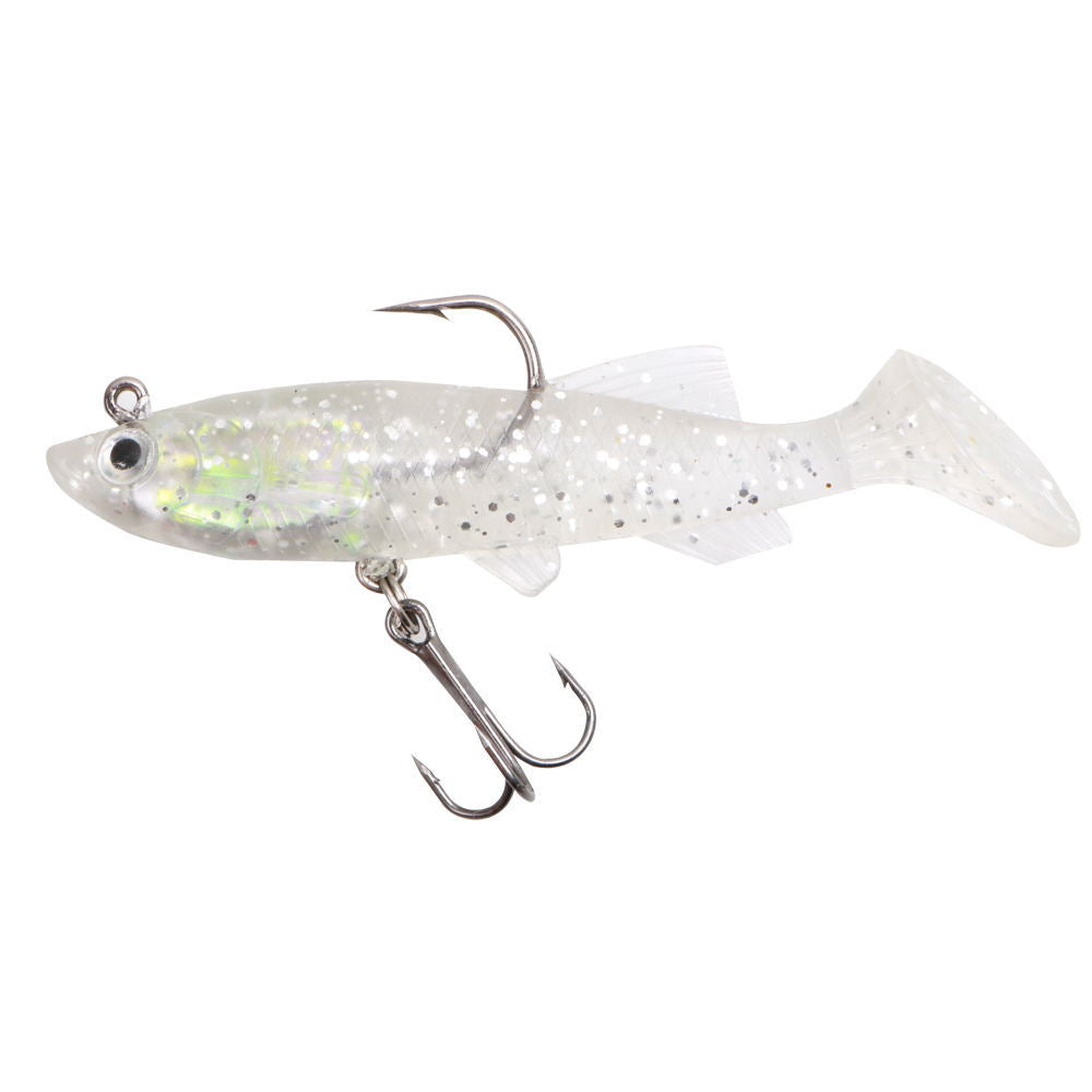 9cm 12.5g T-Tail Lead Head Soft Lure - Swimbait for Bass, Pike & Asp