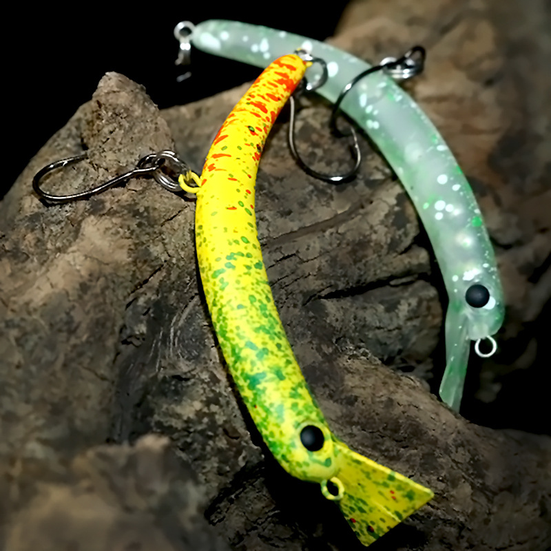 Hot Sale Japanese Stream Fishing Inverted Hook Micro Lure 60mm 3.8g Single Hook Inverted Lip Trout Bait Stream Fishing Hard Lure