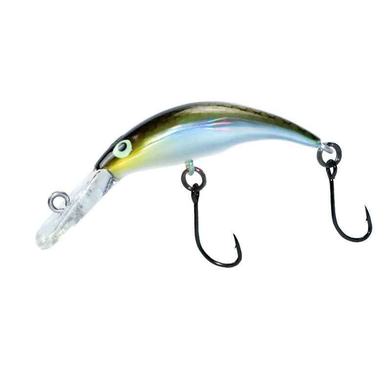 38mm 2.3g Sinking Mini Minnow Lure Full Water Layer Small Chili Micro Fishing Bait Artificial Hard Bait for Trout Freshwater Angling