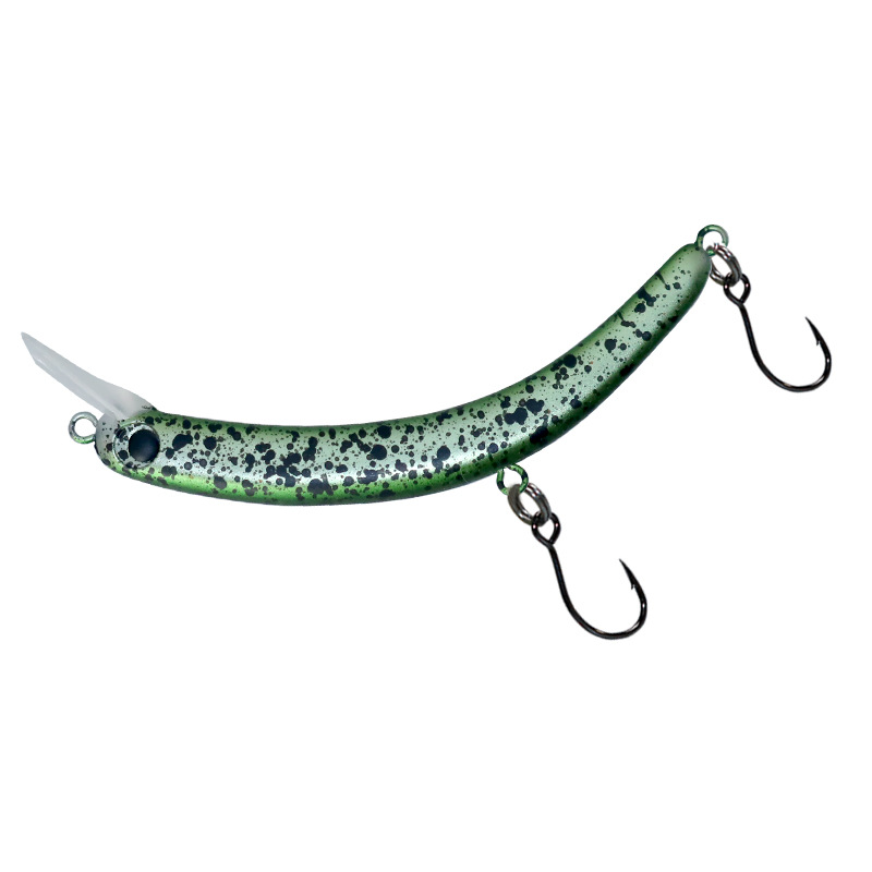 Hot Sale Japanese Stream Fishing Inverted Hook Micro Lure 60mm 3.8g Single Hook Inverted Lip Trout Bait Stream Fishing Hard Lure