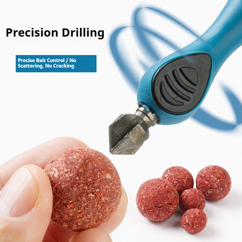 Boilie Drill Bait Needle Tool, Carp Fishing Rig Accessory for Hair Rig & Reverse Hook Setup, Bank & Reservoir Fishing