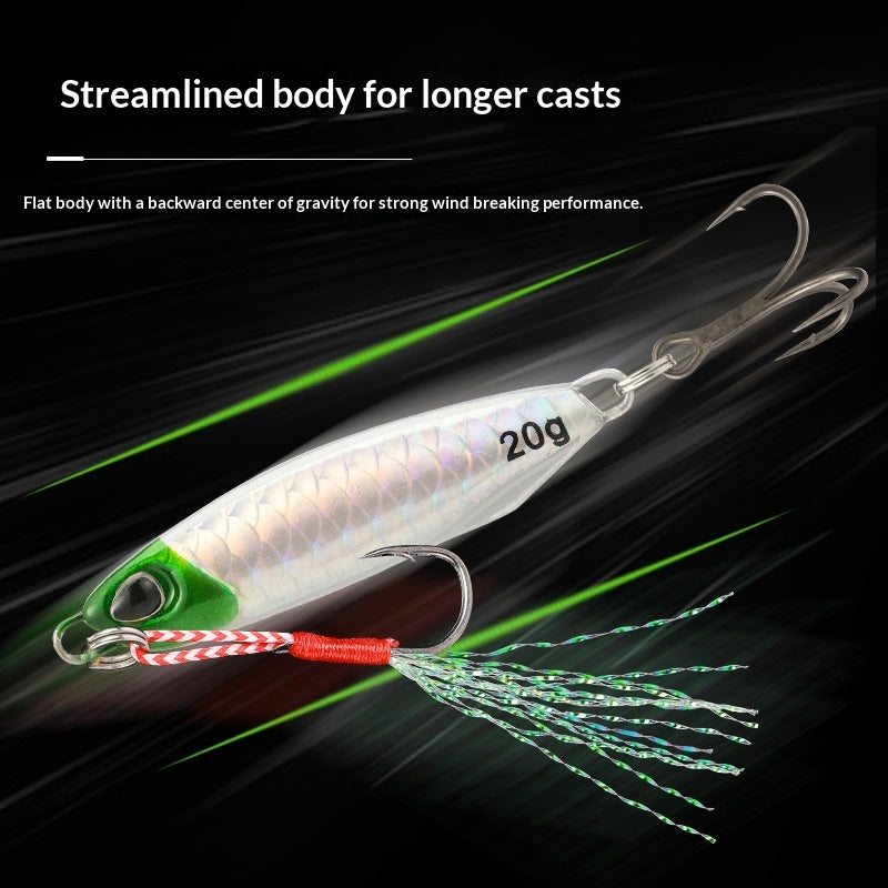 1Pcs/5Pcs Shaker Shark Scale Metal Jig 10g/15g/20g Sinking Lure Dual Hook Artificial Hard Bait for Pike Bass Trout
