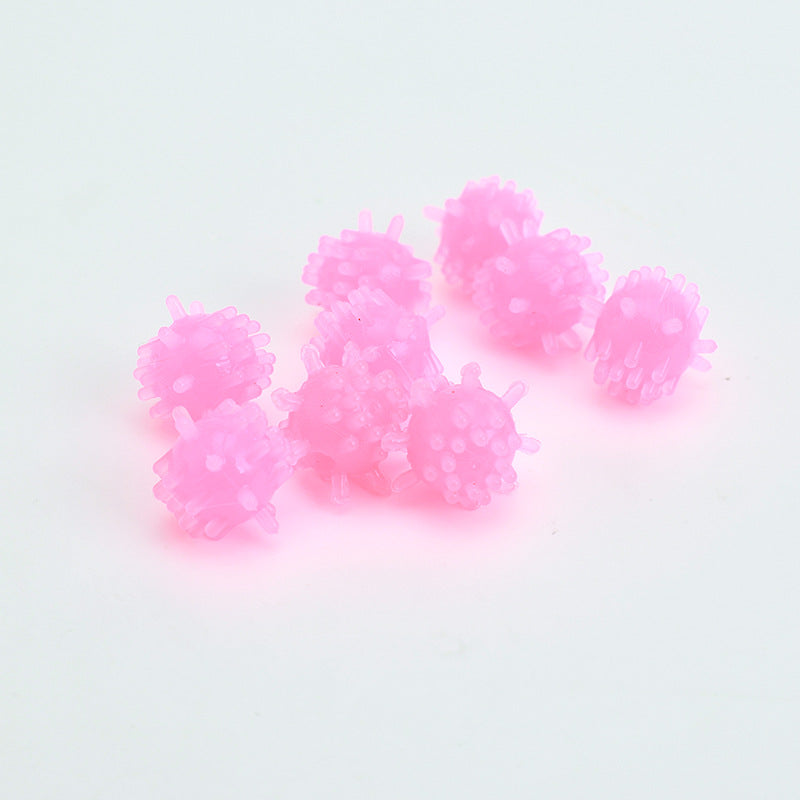 20Pcs Sweet Corn Scent Floating Spike Ball Soft Baits 10mm 0.6g, Lure & Coarse Fishing Bait for Trout