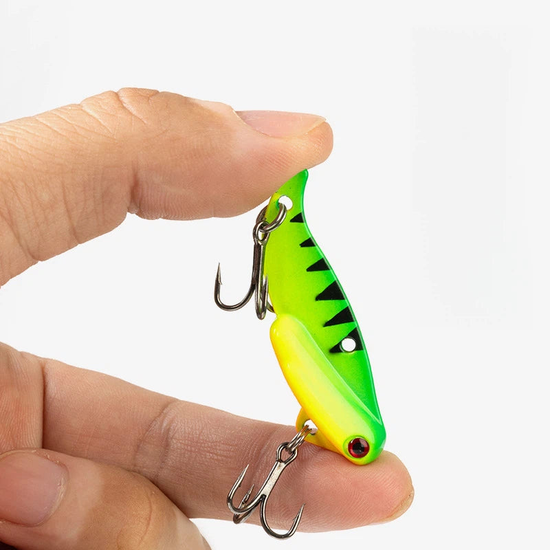 5Pcs Metal VIB Lures Long Casting Spoon Baits for Bass Trout Pike