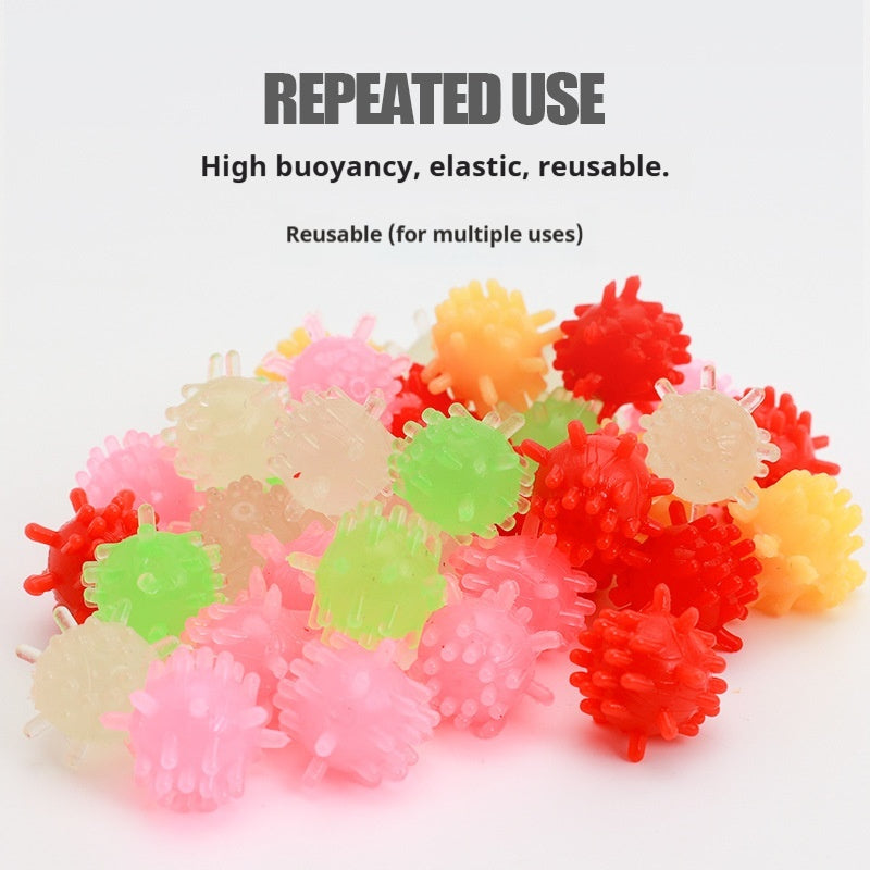 20Pcs Sweet Corn Scent Floating Spike Ball Soft Baits 10mm 0.6g, Lure & Coarse Fishing Bait for Trout