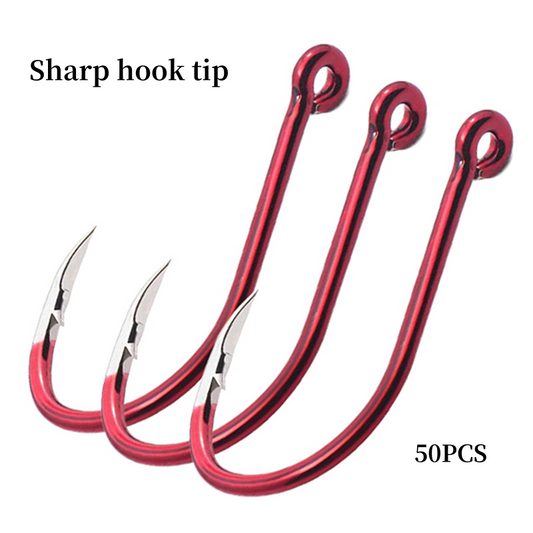 Red fish hook