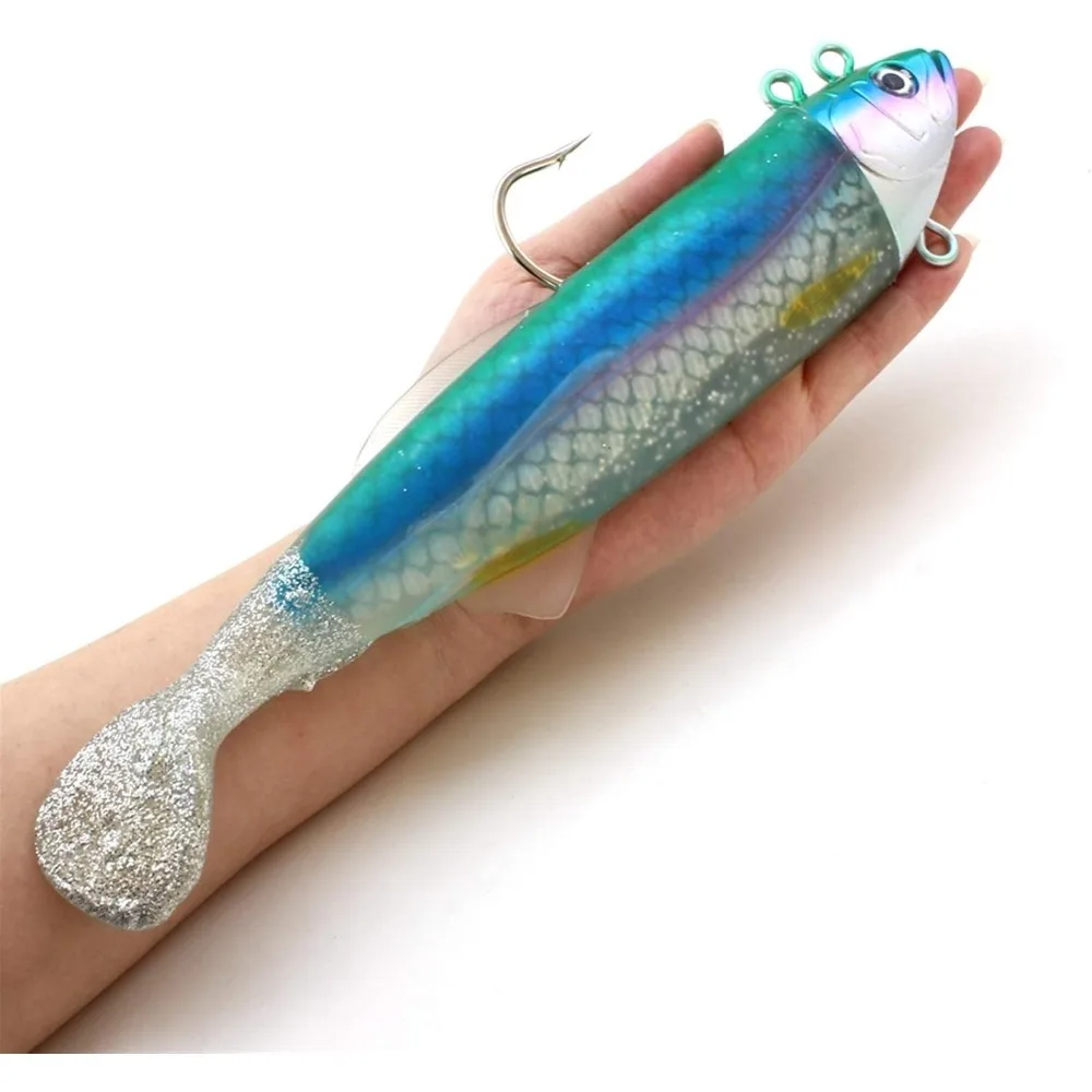 1PC 9.84inch/ 430g Professional Boat Jig Head Lure | Ultra-Heavy Deep Sea Jigging Bait | Specially Designed for Tuna