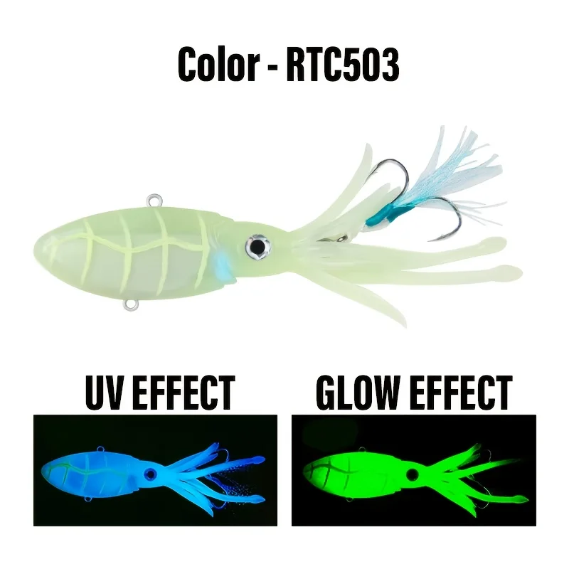 170G/200G/250G UV Glow Fishing Soft Lure Octopus Calamar Pesca Mar Sea Fishing Jigs Fishing Lures Swimbait Lures