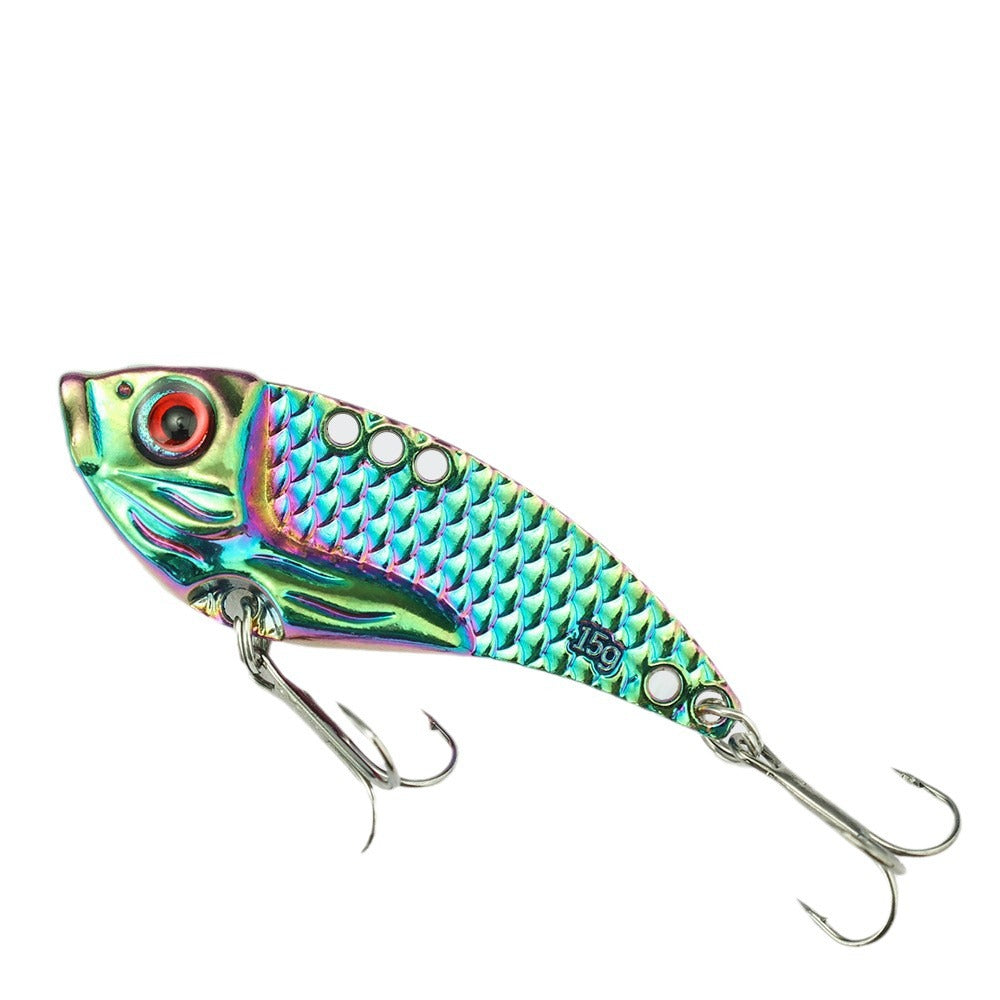 5PCS Metal VIB Fishing Lure 3g-20g Dragon Scale Shining Hard Bait Long Cast Sinking Bait Freshwater Saltwater